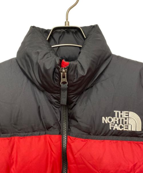 THE NORTH FACE（ザ ノース フェイス）THE NORTH FACE (ザ ノース フェイス) ダウンジャケット ブラック×レッド サイズ:Sの古着・服飾アイテム
