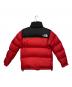 THE NORTH FACE (ザ ノース フェイス) ダウンジャケット ブラック×レッド サイズ:S：12000円