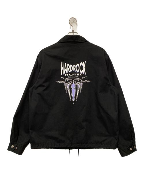 Hard Rock cafe（ハードロックカフェ）Hard Rock cafe (ハードロックカフェ) ブルゾン ブラック サイズ:Mの古着・服飾アイテム