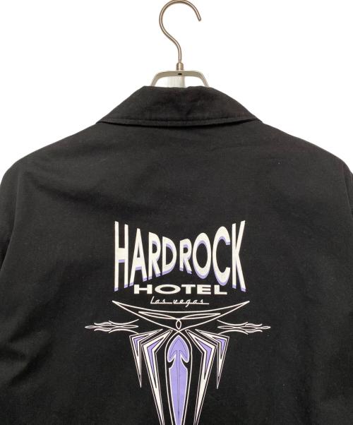 Hard Rock cafe（ハードロックカフェ）Hard Rock cafe (ハードロックカフェ) ブルゾン ブラック サイズ:Mの古着・服飾アイテム