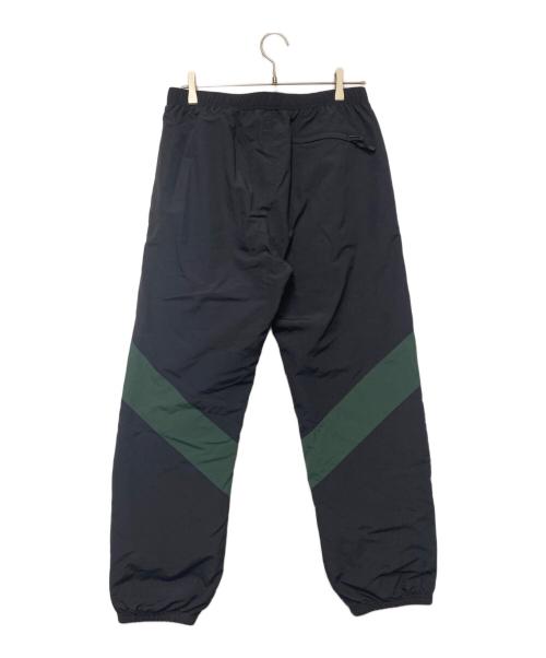 SUPREME（シュプリーム）Supreme (シュプリーム) Paneled Track Pant ブラック×グリーン×レッド サイズ:Sの古着・服飾アイテム