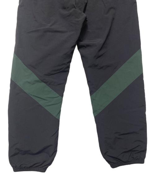 SUPREME（シュプリーム）Supreme (シュプリーム) Paneled Track Pant ブラック×グリーン×レッド サイズ:Sの古着・服飾アイテム