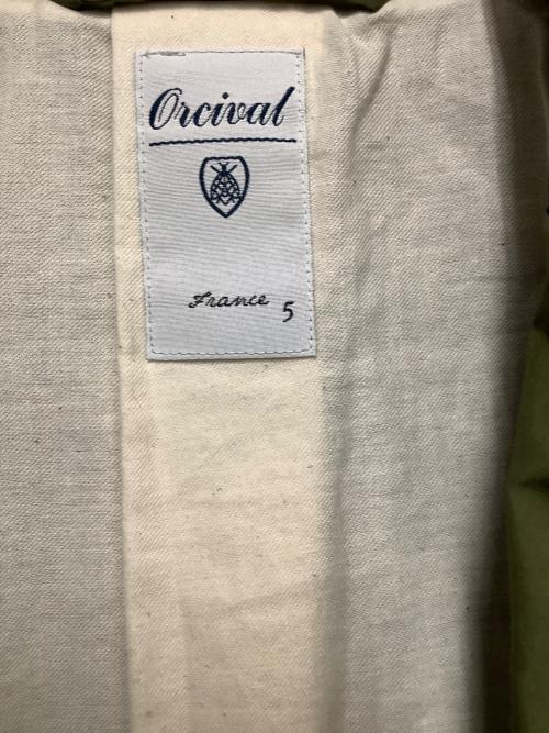 ORCIVAL（オーシバル）ORCIVAL (オーシバル) ステンカラーコート カーキ サイズ:5 未使用品の古着・服飾アイテム