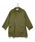 ORCIVAL（オーシバル）の古着「ステンカラーコート」｜カーキ