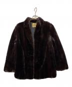 SAGA MINKサガミンク）の古着「SAGA MINK　ファーコート」｜ブラック