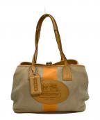 COACHコーチ）の古着「ハンドバッグ」｜ベージュ