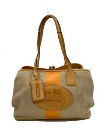 COACH（コーチ）の古着「ハンドバッグ」｜ベージュ