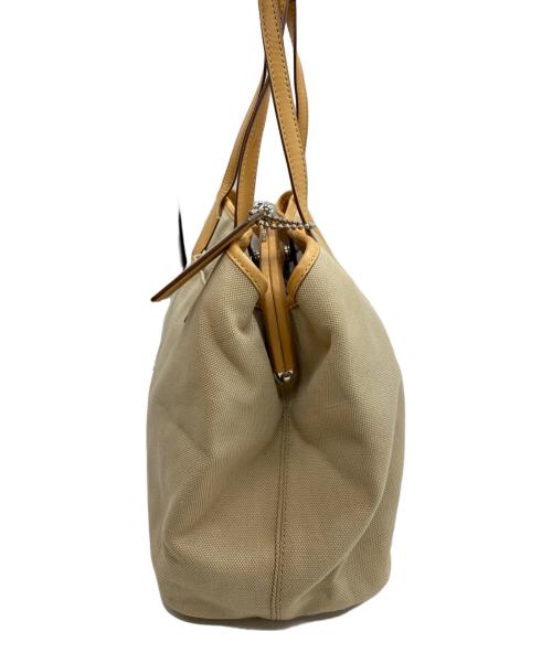 COACH（コーチ）COACH (コーチ) ハンドバッグ ベージュの古着・服飾アイテム