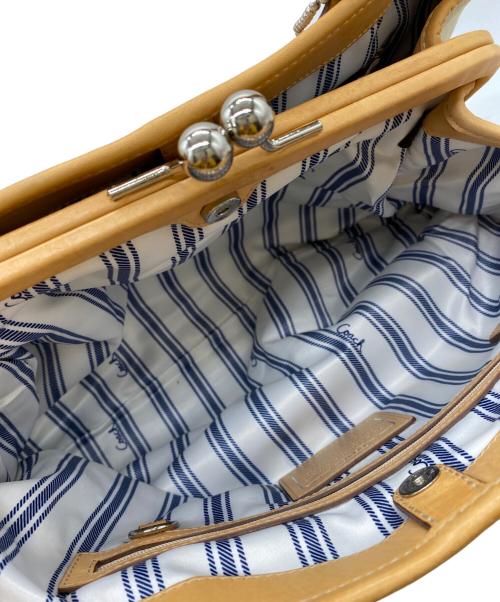 COACH（コーチ）COACH (コーチ) ハンドバッグ ベージュの古着・服飾アイテム