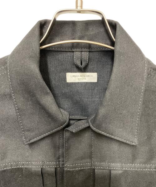 URBAN RESEARCH（アーバンリサーチ）URBAN RESEARCH (アーバンリサーチ) SHIOTA (シオタ) スーピマデニムジャケット ブラック サイズ:size sの古着・服飾アイテム