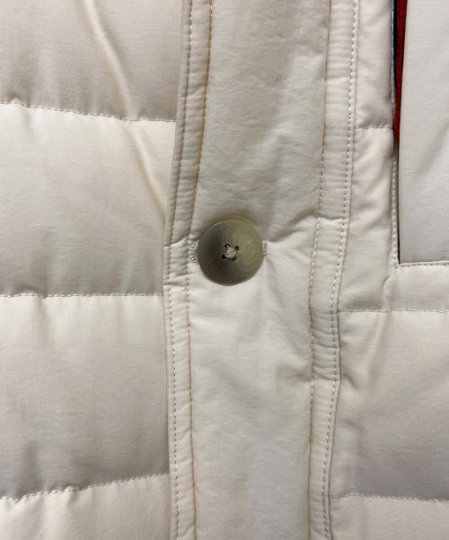 LUPO DI MARE SINA COVA（ルポ ディ マーレ シナコバ）LUPO DI MARE SINA COVA (ルポ ディ マーレ シナコバ) ダウンジャケット ベージュ×オレンジ サイズ:Lの古着・服飾アイテム