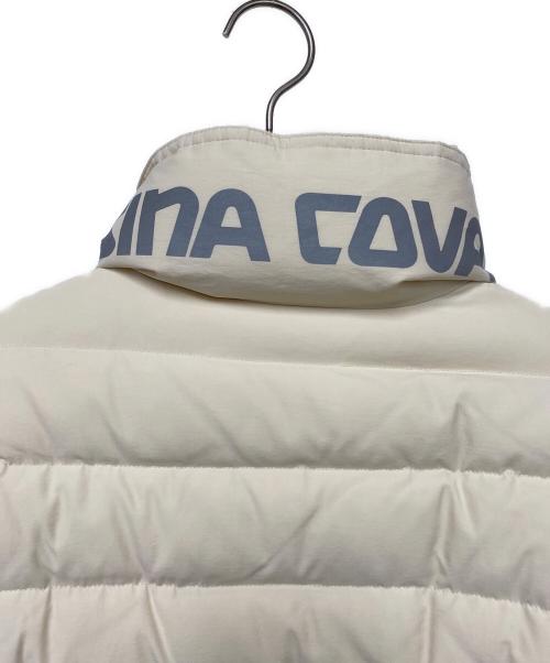 LUPO DI MARE SINA COVA（ルポ ディ マーレ シナコバ）LUPO DI MARE SINA COVA (ルポ ディ マーレ シナコバ) ダウンジャケット ベージュ×オレンジ サイズ:Lの古着・服飾アイテム