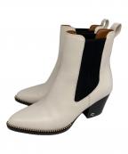 COACHコーチ）の古着「ピアスブーティ」｜ベージュ