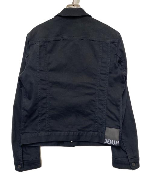 HUGO BOSS（ヒューゴ ボス）HUGO BOSS (ヒューゴ ボス) デニムジャケット ブラック サイズ:XSの古着・服飾アイテム