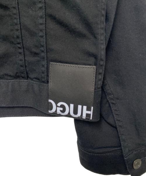 HUGO BOSS（ヒューゴ ボス）HUGO BOSS (ヒューゴ ボス) デニムジャケット ブラック サイズ:XSの古着・服飾アイテム