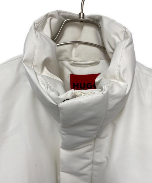 HUGO BOSS（ヒューゴ ボス）HUGO BOSS (ヒューゴ ボス) タフタジャケット ホワイト サイズ:XSの古着・服飾アイテム