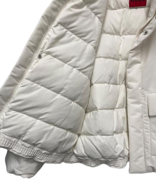 HUGO BOSS（ヒューゴ ボス）HUGO BOSS (ヒューゴ ボス) タフタジャケット ホワイト サイズ:XSの古着・服飾アイテム