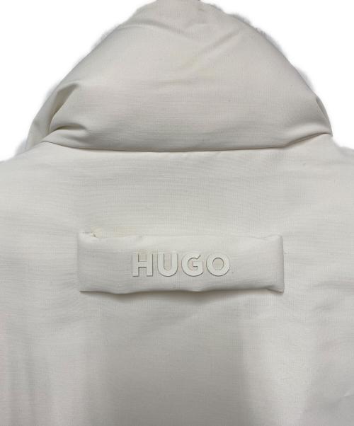 HUGO BOSS（ヒューゴ ボス）HUGO BOSS (ヒューゴ ボス) タフタジャケット ホワイト サイズ:XSの古着・服飾アイテム