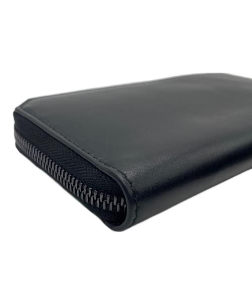 JIMMY CHOO（ジミーチュウ）JIMMY CHOO (ジミーチュウ) ラウンドファスナー財布 ブラックの古着・服飾アイテム