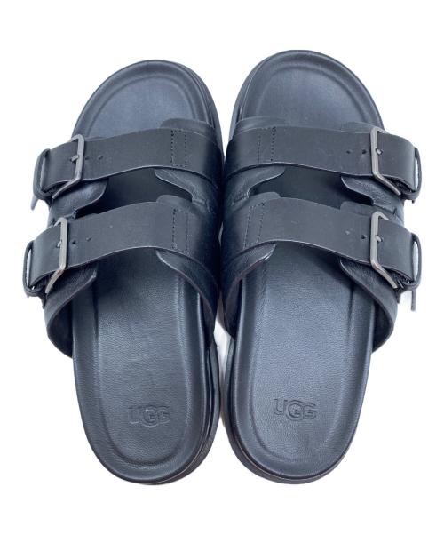 UGG（アグ）UGG (アグ) Capitola Buckle Slide ブラック サイズ:26cmの古着・服飾アイテム