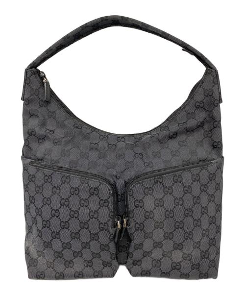 GUCCI（グッチ）GUCCI (グッチ) ハンドバッグ ブラックの古着・服飾アイテム