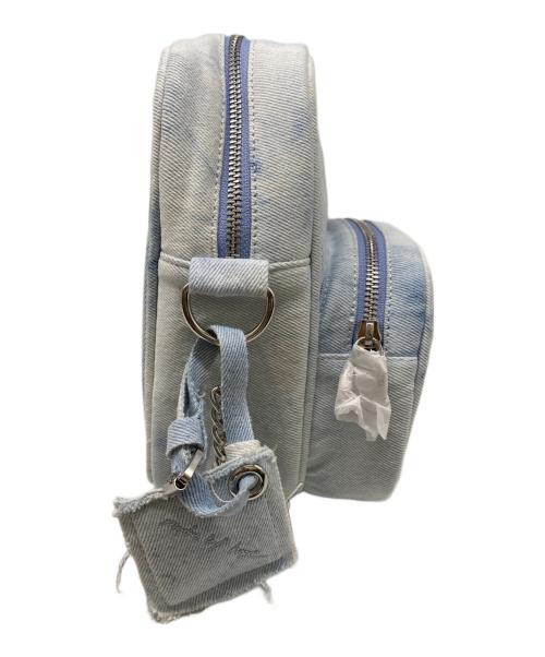 BTS(防弾少年団)（ビーティーエス ボウダンショウネン）BTS(防弾少年団) (ビーティーエス ボウダンショウネン) SIDE BY SIDE MINI BAG インディゴの古着・服飾アイテム