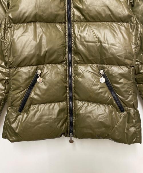 MONCLER（モンクレール）MONCLER (モンクレール) ダウンジャケット カーキ サイズ:Mの古着・服飾アイテム