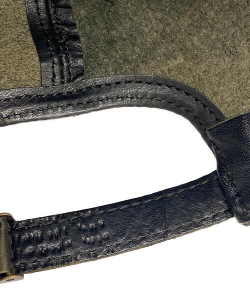 BRUNEL&CO.HATMAKERS（ブルーネルハットメイカース）BRUNEL&CO.HATMAKERS (ブルーネルハットメイカース) キャップ ブラックの古着・服飾アイテム