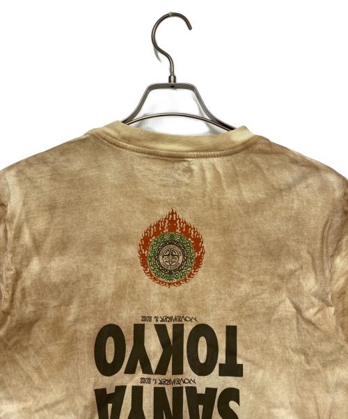 Travis Scott（トラヴィススコット）TRAVIS SCOTT (トラヴィススコット) 半袖Tシャツ ベージュ サイズ:Mの古着・服飾アイテム