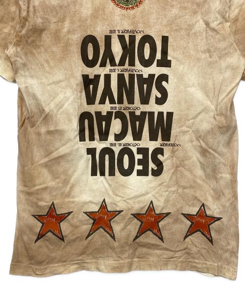 Travis Scott（トラヴィススコット）TRAVIS SCOTT (トラヴィススコット) 半袖Tシャツ ベージュ サイズ:Mの古着・服飾アイテム