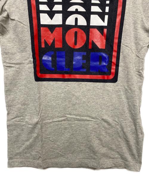 MONCLER（モンクレール）MONCLER (モンクレール) 半袖Tシャツ グレー サイズ:XSの古着・服飾アイテム