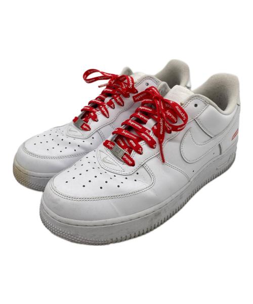 NIKE（ナイキ）NIKE (ナイキ) Supreme (シュプリーム) ローカットスニーカー ホワイト サイズ:27.5㎝の古着・服飾アイテム