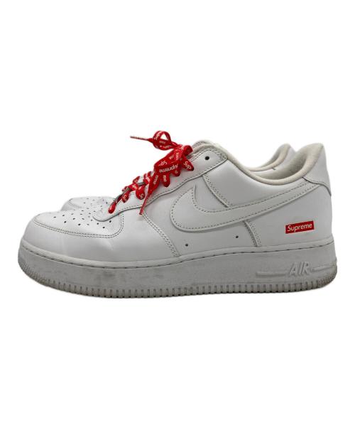 NIKE（ナイキ）NIKE (ナイキ) Supreme (シュプリーム) ローカットスニーカー ホワイト サイズ:27.5㎝の古着・服飾アイテム