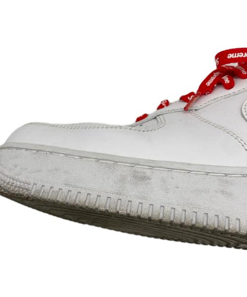 NIKE（ナイキ）NIKE (ナイキ) Supreme (シュプリーム) ローカットスニーカー ホワイト サイズ:27.5㎝の古着・服飾アイテム