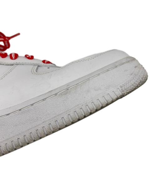 NIKE（ナイキ）NIKE (ナイキ) Supreme (シュプリーム) ローカットスニーカー ホワイト サイズ:27.5㎝の古着・服飾アイテム