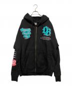 LIBERTYWALKリバティーウォーク）の古着「ジップパーカー」｜ブラック