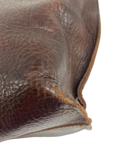 munekawa（ムネカワ）Munekawa (ムネカワ) レザーショルダーバッグ ブラウンの古着・服飾アイテム