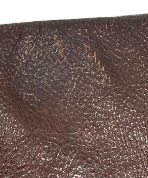 munekawa（ムネカワ）Munekawa (ムネカワ) レザーショルダーバッグ ブラウンの古着・服飾アイテム