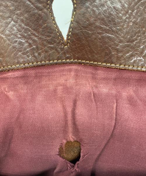 munekawa（ムネカワ）Munekawa (ムネカワ) レザーショルダーバッグ ブラウンの古着・服飾アイテム