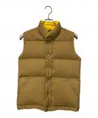 Crescent Down Worksクレセントダウンワークス）の古着「ダウンベスト」｜ブラウン