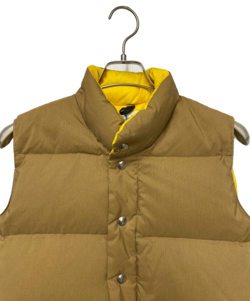 Crescent Down Works（クレセントダウンワークス）Crescent Down Works (クレセントダウンワークス) ダウンベスト ブラウン サイズ:XSの古着・服飾アイテム