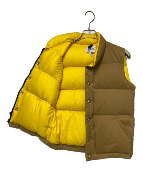 Crescent Down Works（クレセントダウンワークス）Crescent Down Works (クレセントダウンワークス) ダウンベスト ブラウン サイズ:XSの古着・服飾アイテム