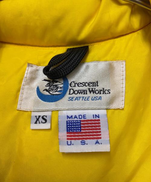 Crescent Down Works（クレセントダウンワークス）Crescent Down Works (クレセントダウンワークス) ダウンベスト ブラウン サイズ:XSの古着・服飾アイテム