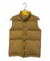 Crescent Down Works（クレセントダウンワークス）の古着「ダウンベスト」｜ブラウン