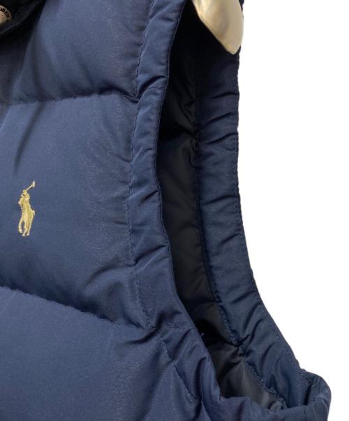 POLO RALPH LAUREN（ポロ・ラルフローレン）POLO RALPH LAUREN (ポロ・ラルフローレン) ダウンベスト ネイビー サイズ:Mの古着・服飾アイテム