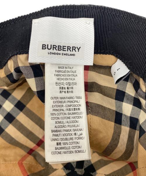 BURBERRY LONDON ENGLAND（バーバリー ロンドン イングランド）BURBERRY LONDON ENGLAND (バーバリー ロンドン イングランド) キャップ ブラックの古着・服飾アイテム