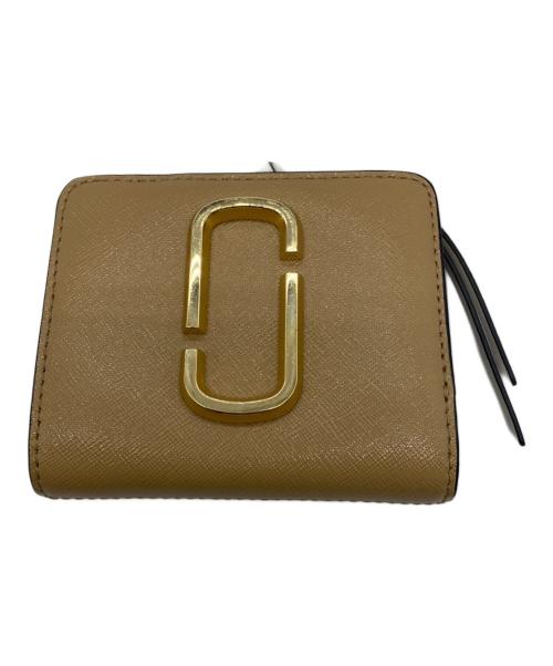 MARC JACOBS（マークジェイコブズ）MARC JACOBS (マークジェイコブズ) 2つ折り財布 ブラウン×ピンクの古着・服飾アイテム