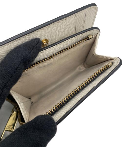 MARC JACOBS（マークジェイコブズ）MARC JACOBS (マークジェイコブズ) 2つ折り財布 ブラウン×ピンクの古着・服飾アイテム