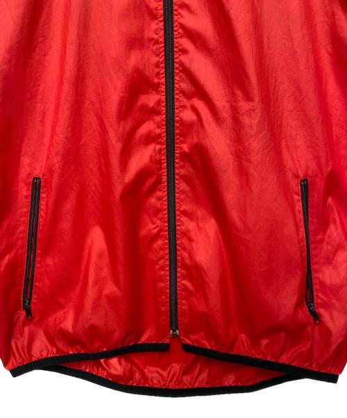 adidas（アディダス）adidas (アディダス) ナイロンジャケット レッド サイズ:Oの古着・服飾アイテム