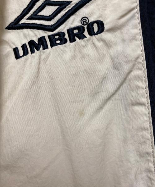 UMBRO（アンブロ）UMBRO (アンブロ) FREAK'S STORE (フリークスストア) ナイロンパンツ ベージュ×ブラック サイズ:Lの古着・服飾アイテム
